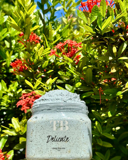 Delicate Foaming sugar scrub