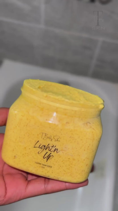 Light'n Up  Foaming Sugar Scrub